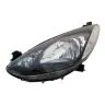 Mazda 2 2007-2015 Phare gauche Réglage électrique + Moteur Avec clignotant H4