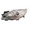 Mazda 3 2009-2013 Farol Duplo Esquerdo Ajuste Elétrico + Motor HB3+H11