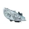 Peugeot 307 2005-2008 Faro Doppio Destro Regolazione Elettrica + Motore H1+H7