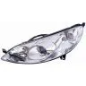 Peugeot 407 2004-2008 Faro Doppio Sinistro Regolazione Elettrica + Motore H1+H7