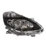 Renault Clio 2009-2012 Scheinwerfer Rechts Mit Kurvenlicht Schwarz H1+H7