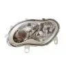 Smart Fortwo 2002-2007 Faro Sinistro Regolazione Elettrica + Motore Con Indicatore H1+H7