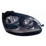 Volkswagen Golf 5 2003-2009 Farol preto/cromado Direito