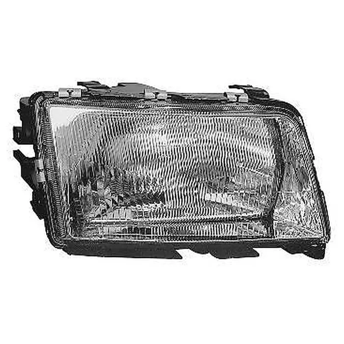 Audi 100 1990-1994 Headlight Right Manual/Electric Adjustment H4