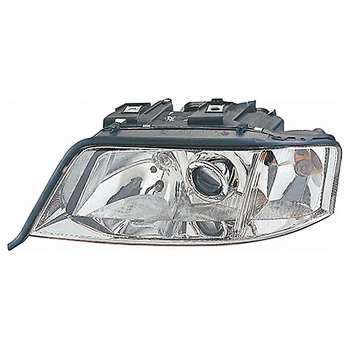 Audi A6 1997-1999 Faro Sinistro Regolazione Manuale/Elettrica Con Freccia H1+H7