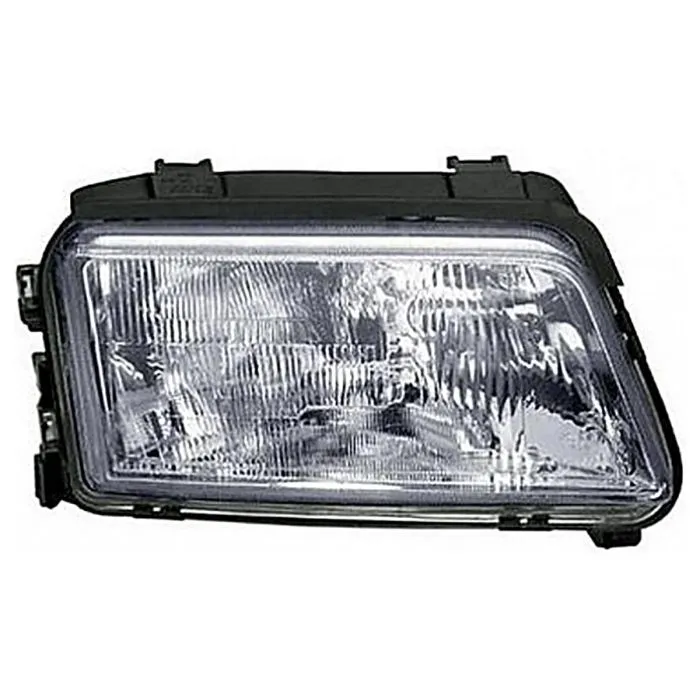 Audi A4 1994-1999 Farol Direito Regulação Manual/Elétrica Sem Motor H4