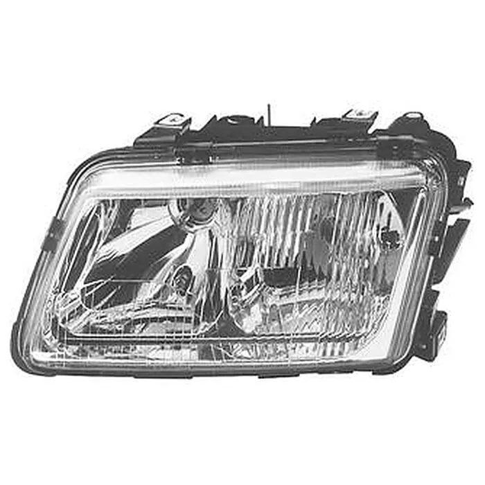 Audi A3 2000-2003 Faro sinistro Regolazione Manuale/Elettrica Senza Motore + Fendinebbia