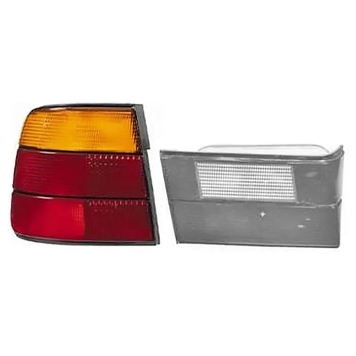 BMW 5 E34 1988-1995 Farolim Traseiro Esquerdo Exterior Touring Cor-de-Laranja Vermelho Hella Não Cor-de-Laranja/Vermelho Hella