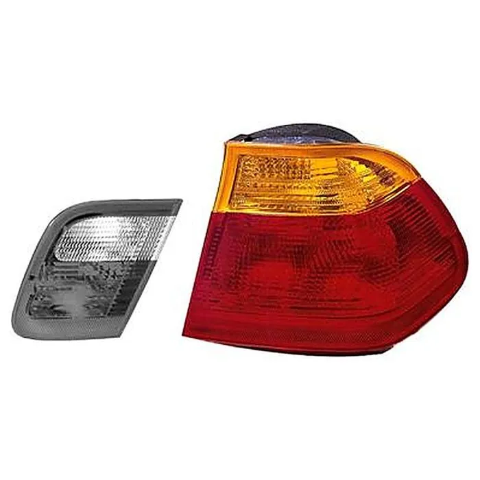 BMW 3 E46 4D/3 E46 Sedan 1998-2002 Vidro de Farolim Traseiro Direito Exterior Pisca Laranja