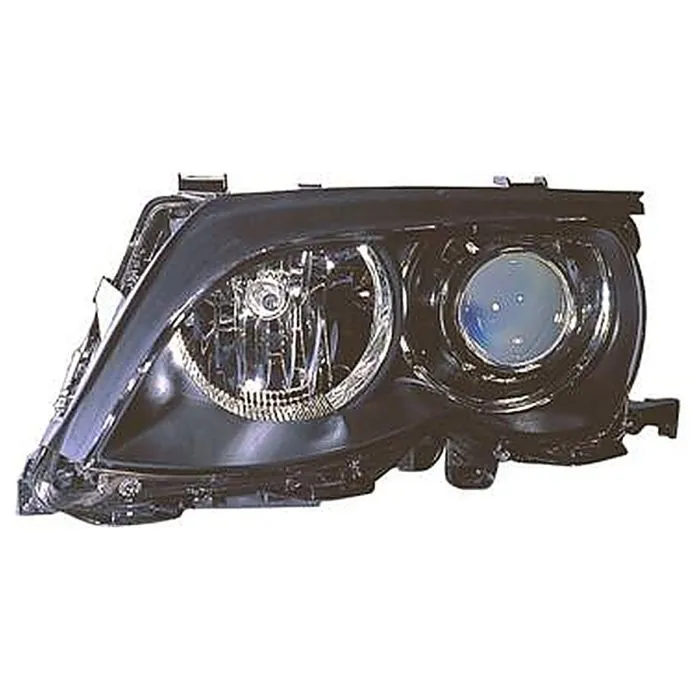 BMW 3 E46 4D/3 E46 Break 2002-2005 Double Headlight Left + Motor Black Xenon AL