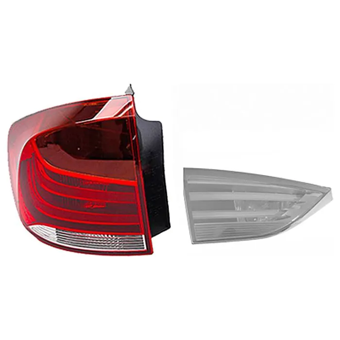BMW X1 E84 2009-2012 Farolim Traseiro Esquerdo Exterior Xenon Sem Parte Elétrica