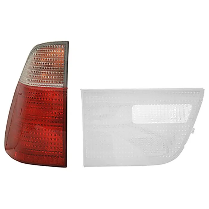 BMW X5 E53 2000-2003 Rear Light Left Without Electrical Part Outer Turn Signal White