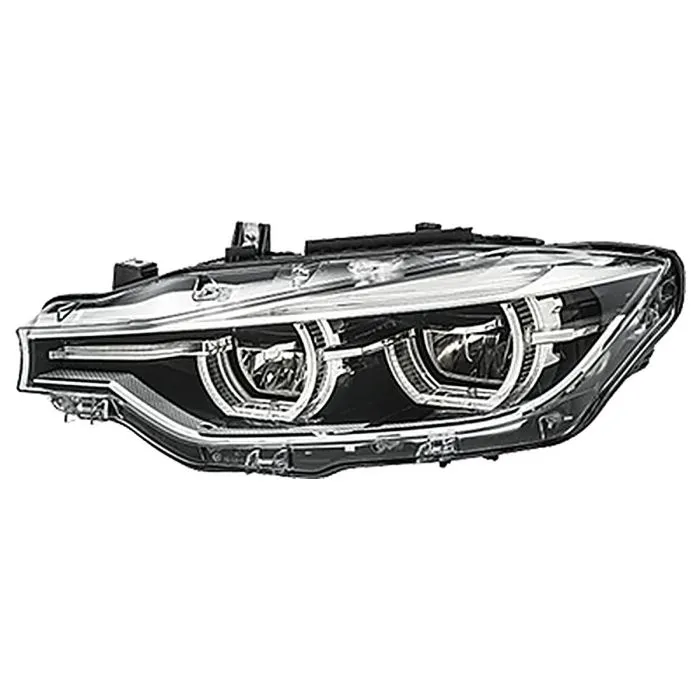 BMW 3 F30 Berline/3 F31 Touring 2015-2019 Double Projecteur Avant Gauche Sans Éclairage Adaptatif + Moteur LED