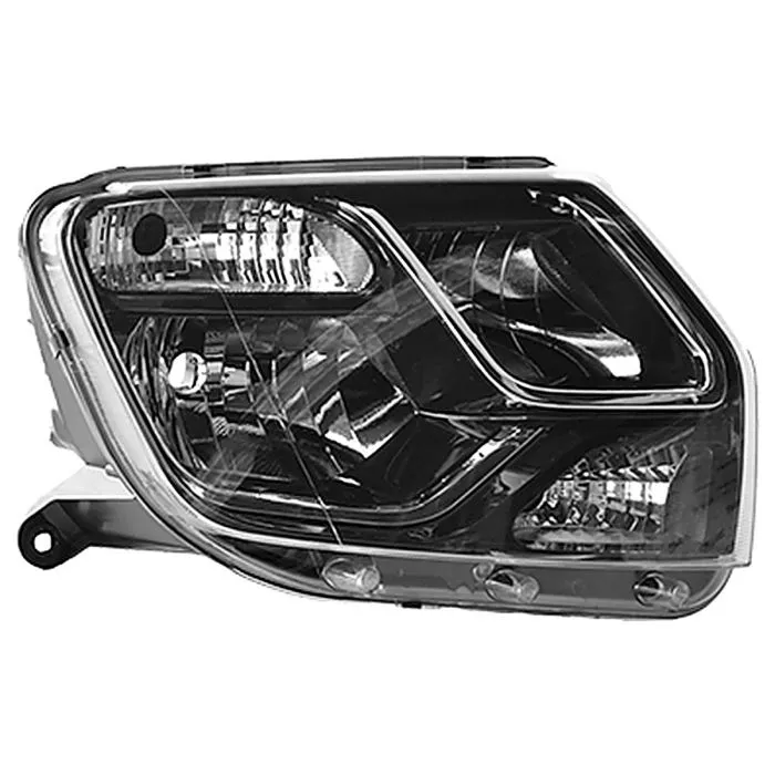 Dacia Duster 2015-2018 Faro Destro Regolazione Manuale/Elettrica Senza Motore H1+H7