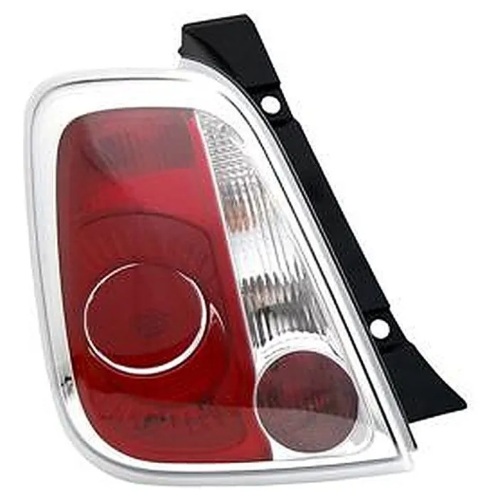 Fiat 500 2007-2015 Farolim Traseiro Esquerdo Não Coupé/Cabrio Sem Parte Elétrica Frame Branco Coupé Cabrio