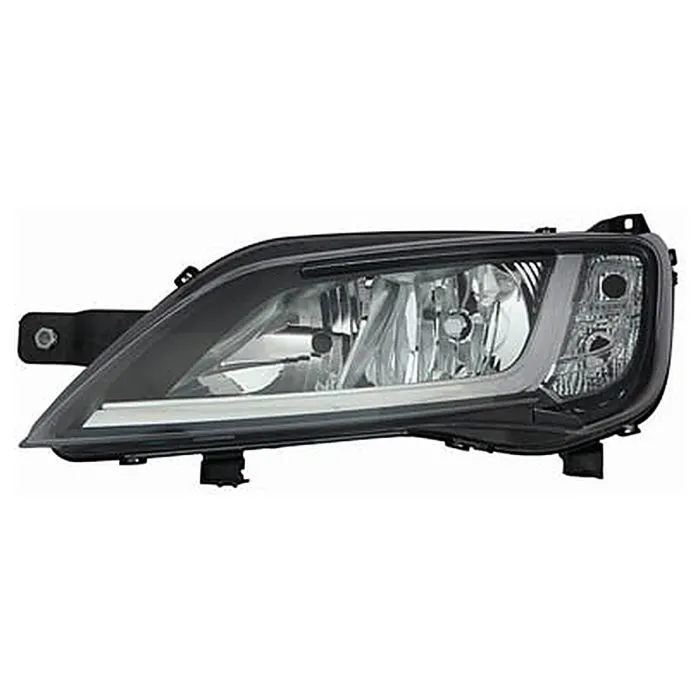 Citroen Jumper Fiat Ducato Opel Movano Peugeot Boxer Headlight Left Electric Adjustment + Motor Black H7