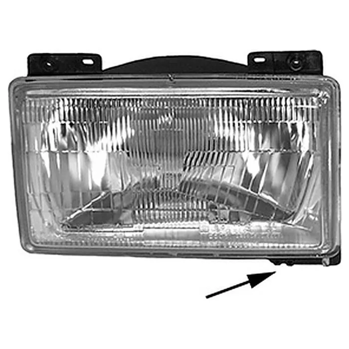Citroen C25 / Fiat Ducato / Peugeot J5 1991-1994 Phare gauche Sans moteur H4