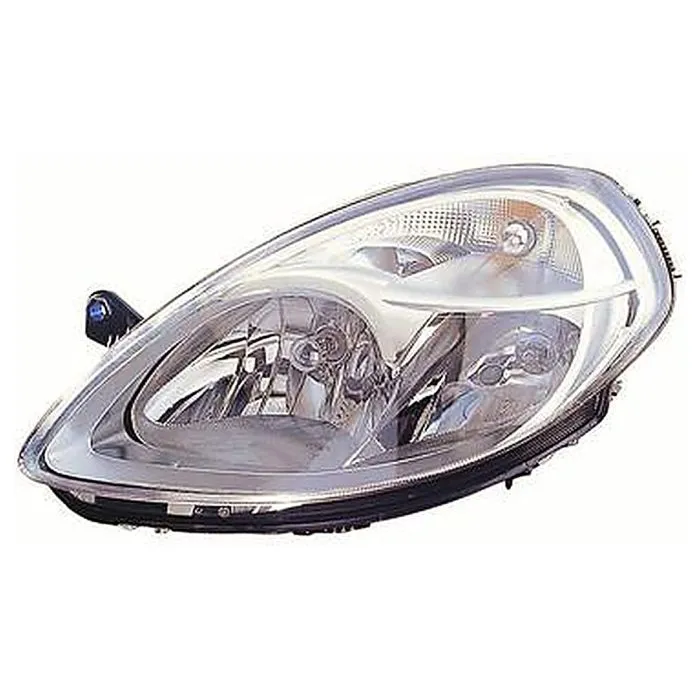 Lancia Ypsilon 2006-2011 Farol Duplo Esquerdo Ajuste Elétrico + Motor H3+H7