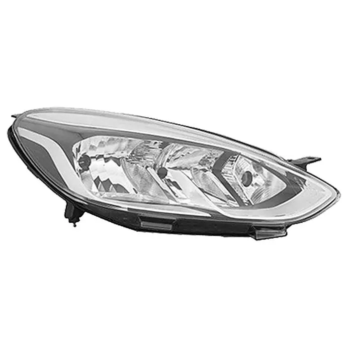 Ford Fiesta 2017-2021 Twin Headlight Right + Motor With Daytime Running Light H15+H7