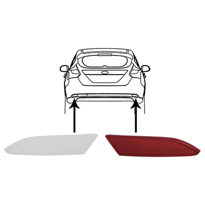 Ford Focus 2011-2018 Reflector Right 5D Break