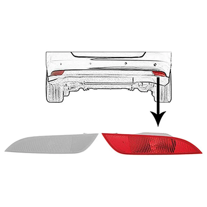 Ford Focus 2014-2018 Reflector Right In Bumper 5D