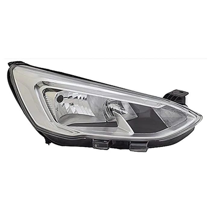 Ford Focus 2018-2022 Doppelscheinwerfer Rechts Elektrische Verstellung + Motor Aluminium H1+H7 LED