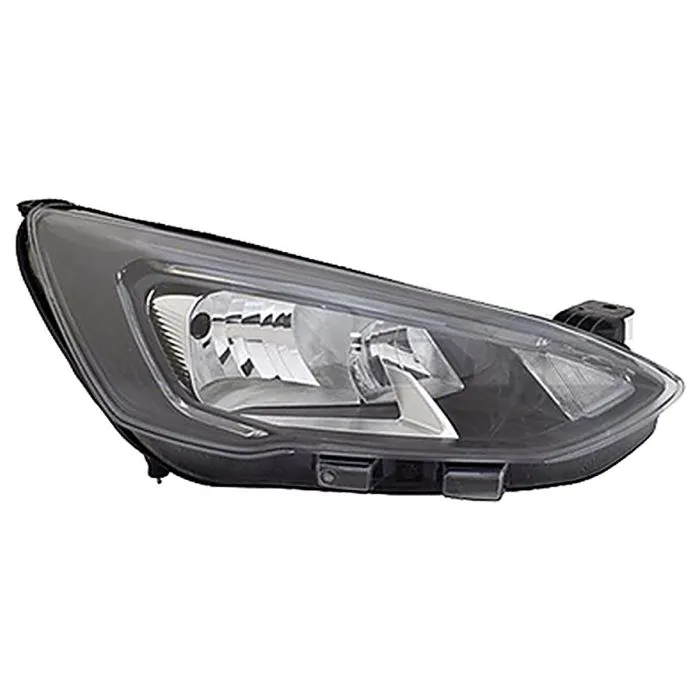 Ford Focus 2018-2022 Faro Doppio Destro Regolazione Elettrica + Motore Nero H1+H7 LED