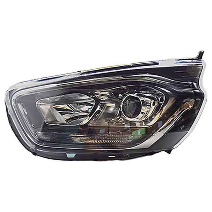 Ford Transit Custom 2018-2024 Faro Doppio Sinistro Regolazione Elettrica + Motore Con Luce Diurna H1+H7 LED
