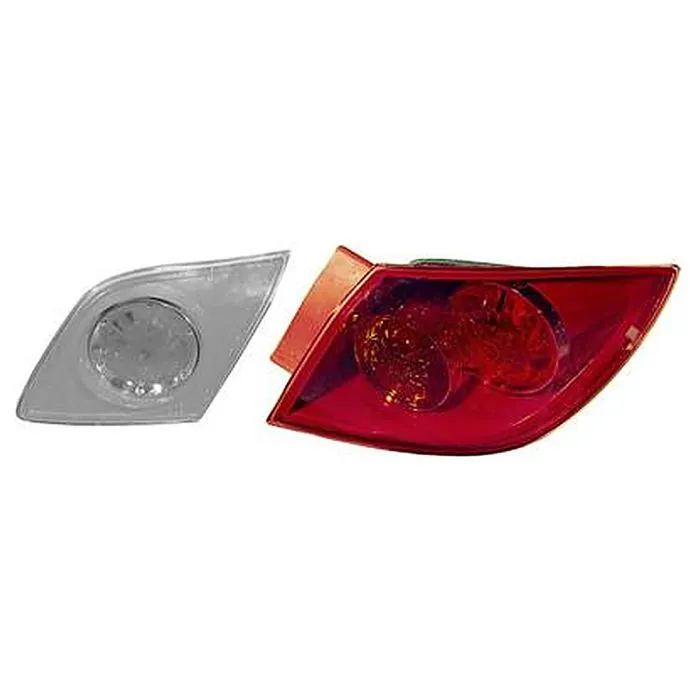 Mazda 3 2003-2006 Rear Light Lens Right Outer 5D Red