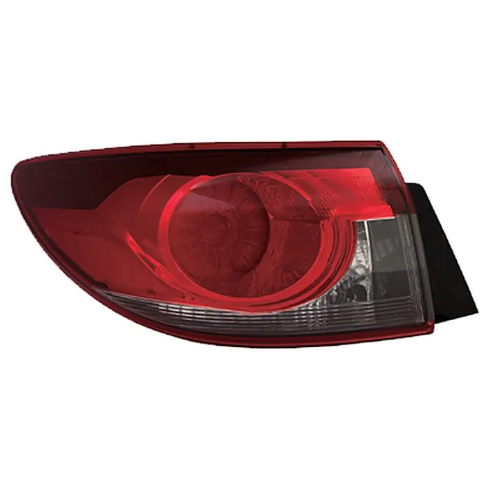 Mazda 6 2013-2014 Vidro de Farolim Traseiro Esquerdo Exterior 4 Portas