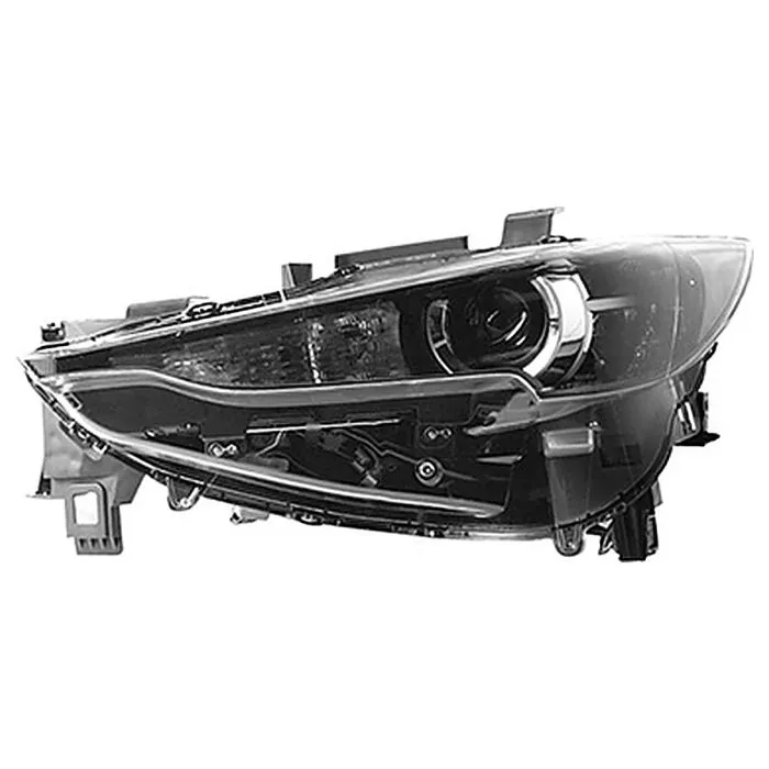 Mazda CX-5 2017-2022 Farol Esquerdo Sem Iluminação Adaptativa + Motor LED