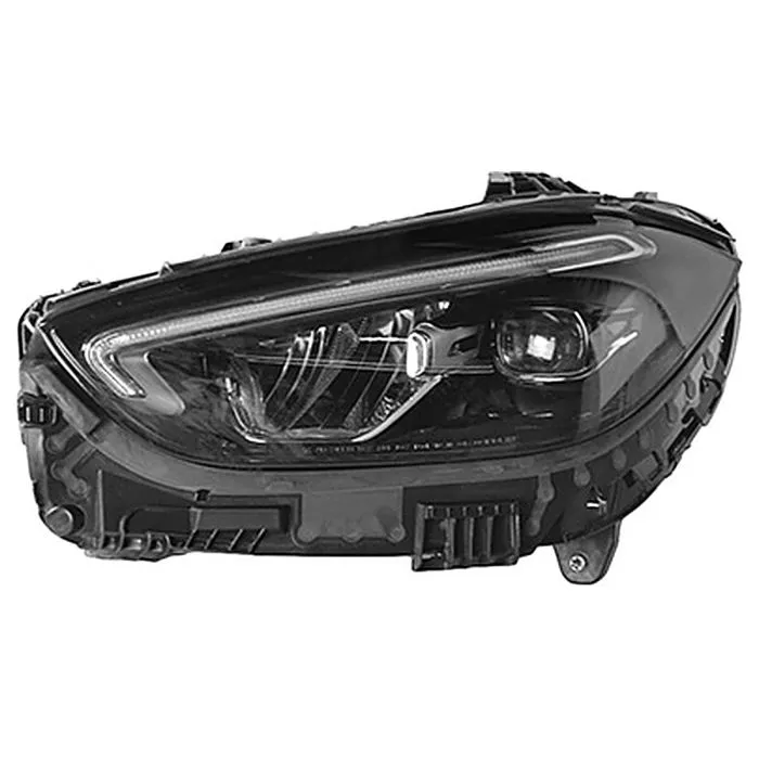 Mercedes C W206 2021+ Headlight Left Without Adaptive Lighting + Motor LED