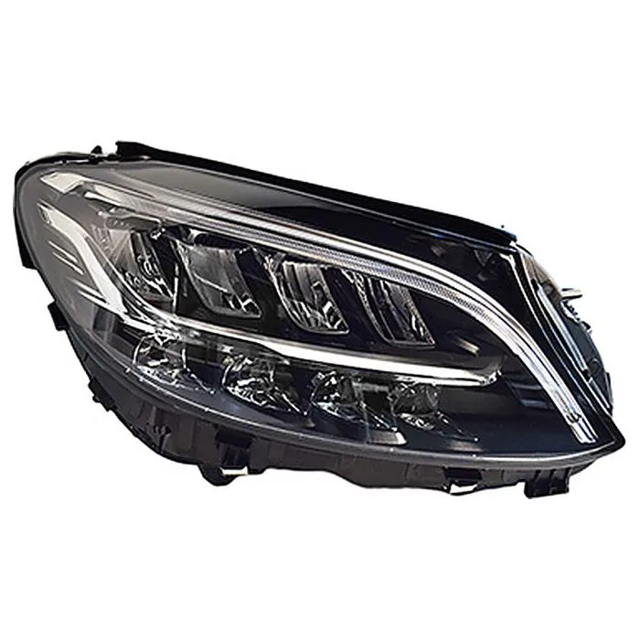 Mercedes C W205 2018-2021 Faro Destro Senza Illuminazione Adattiva + Motore LED