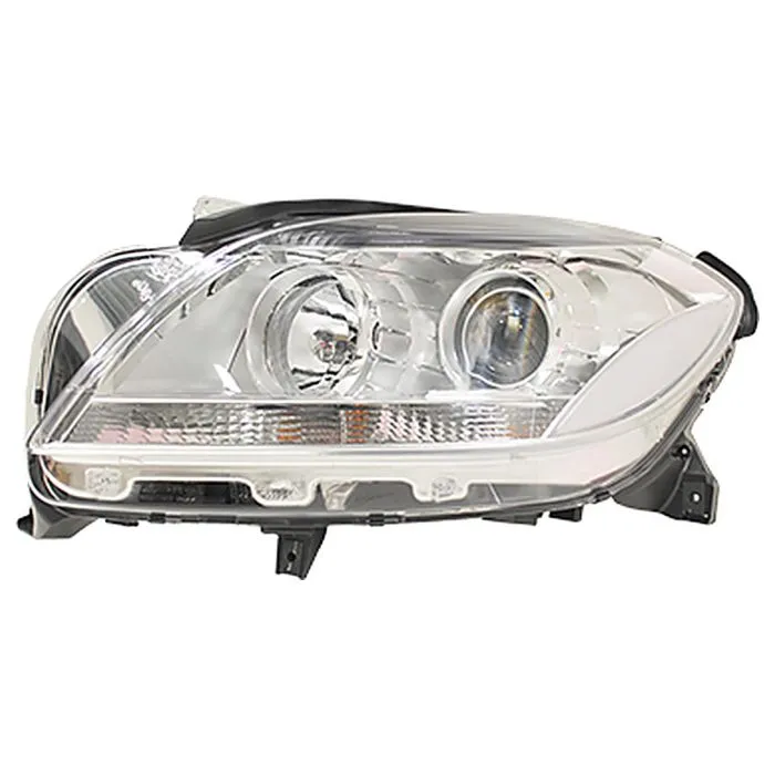 Mercedes M W166 2011-2015 Farol Duplo Esquerdo Ajuste Elétrico + Motor H7