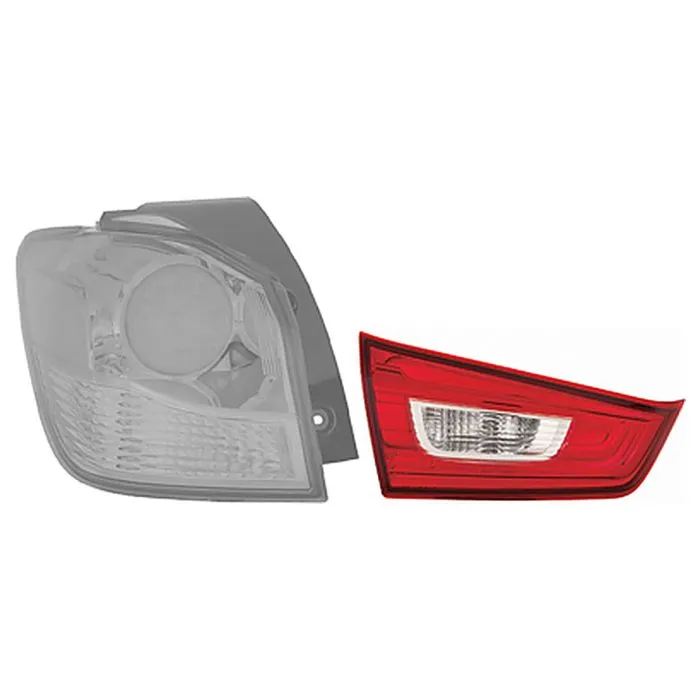 Mitsubishi Asx 2010-2022 Vidro de Farolim Traseiro Esquerdo Interior