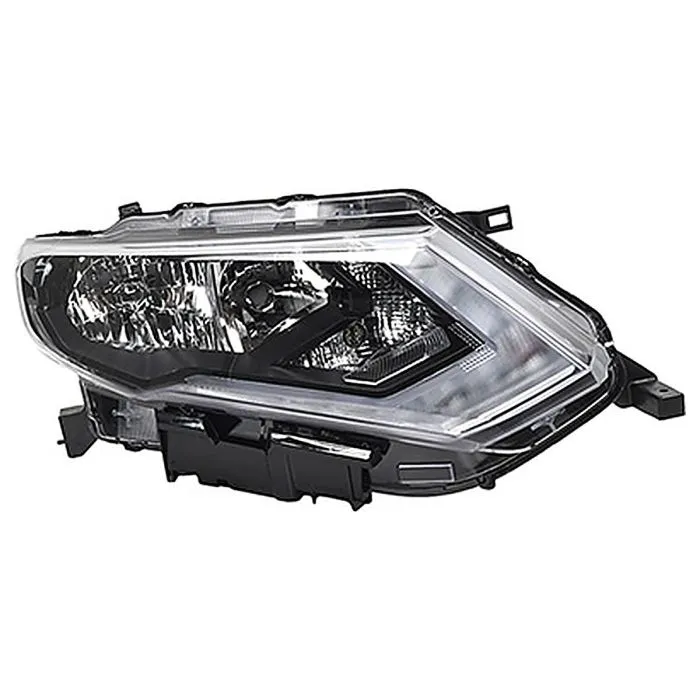 Nissan X-Trail 2017-2022 Farol Duplo Direito Ajuste Elétrico + Motor LED H11+H9 LED