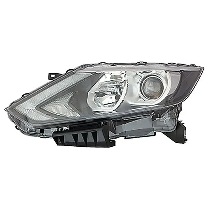 Nissan Qashqai 2014-2017 Farol Duplo Esquerdo Ajuste Elétrico + Motor H11+H7 LED
