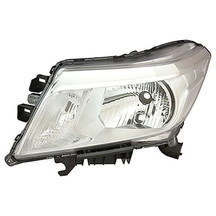 Nissan NP300 Navara 2015+ Reflektor Prawy Regulacja Manualna/Elektryczna Bez Silnika H4