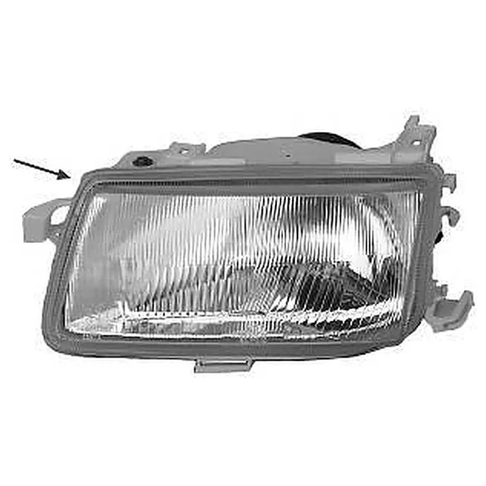 Opel Astra F -1994 Farol Esquerdo Sem Regulação Elétrica