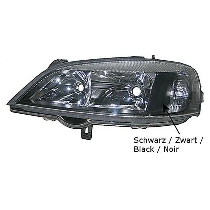 Opel Astra G 1998-2004 Faro Destro Non Enjoy/Sport Senza Motore Con Indicatore Coupe Zwarte Rand