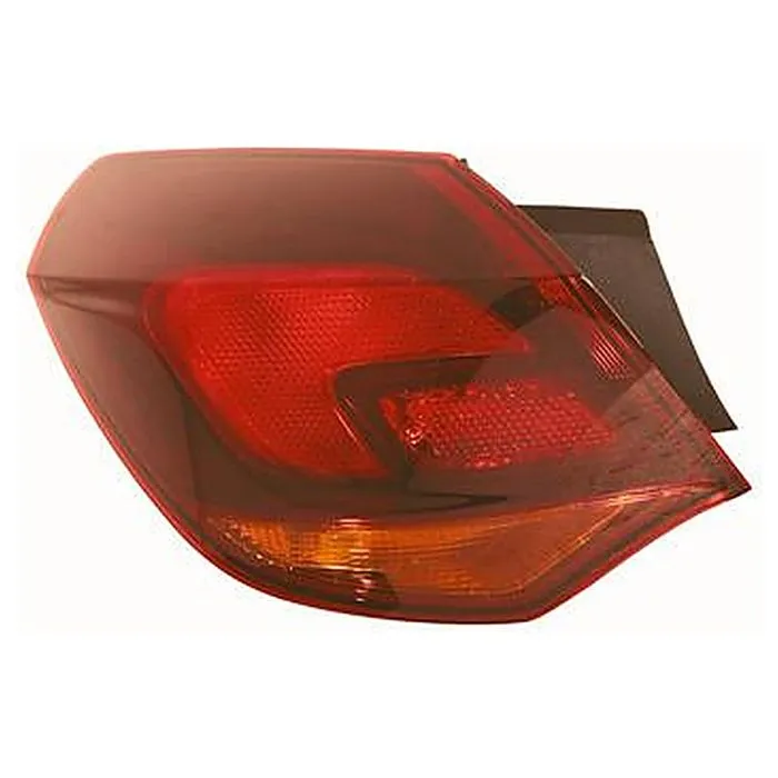 Opel Astra J 2010-2015 Rear Light Lens Left Outer 5D Smoked