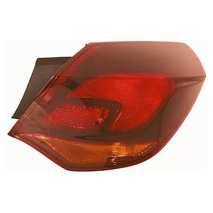 Opel Astra J 2010-2015 Rear Light Lens Right Outer 5D Smoked