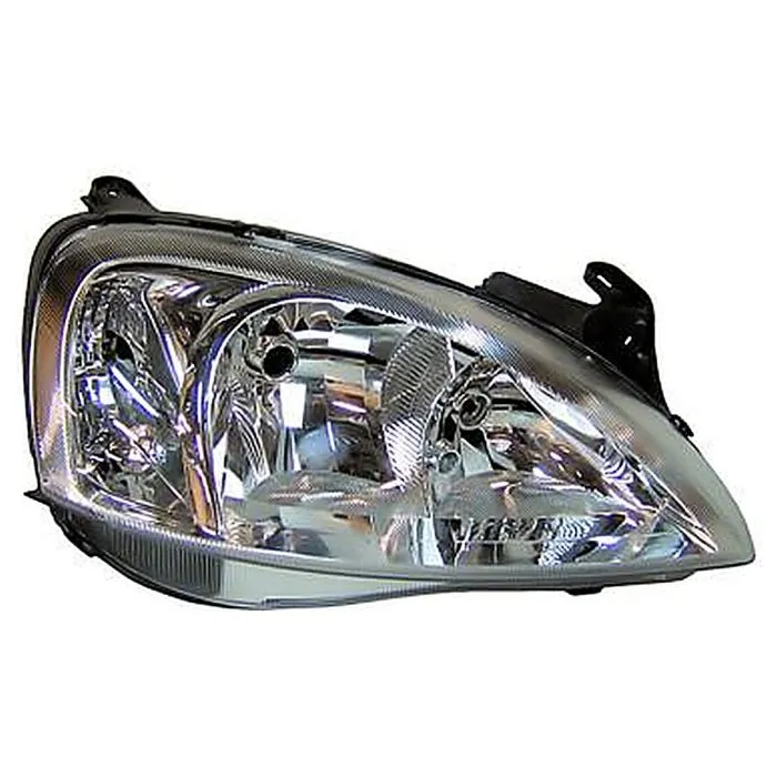 Opel Combo/Corsa C 2005-2012 Faro Destro Regolazione Elettrica Senza Motore Con Indicatore di Direzione H1+H7