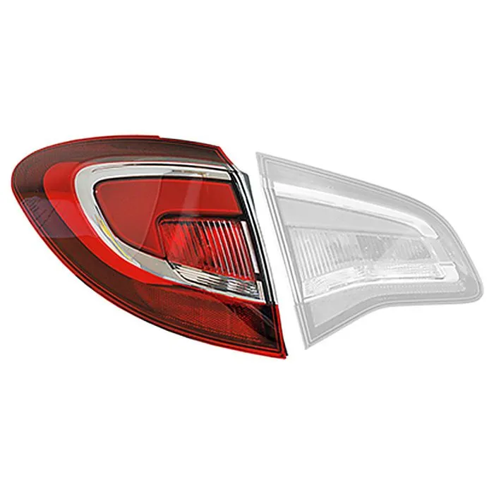 Opel Meriva B 2014+ Vidro de Farolim Traseiro Esquerdo Exterior LED AL