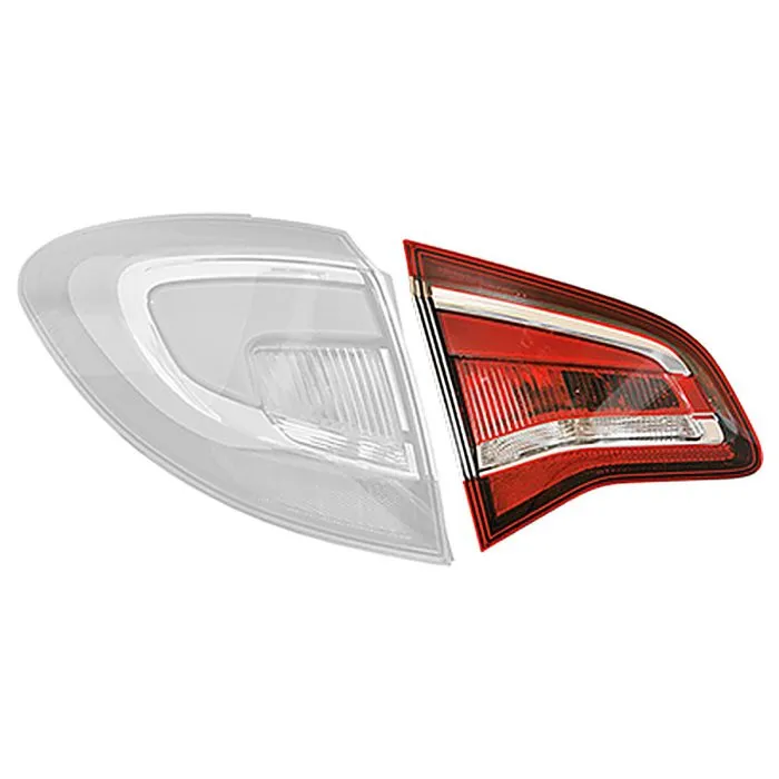 Opel Meriva B 2014+ Vidro de Farolim Traseiro Esquerdo Interior LED AL