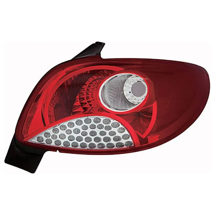Peugeot 206+ 2009+ Achterlicht Rechts Wit