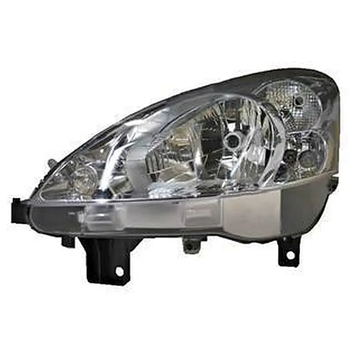 Peugeot Partner 2008-2012 Farol Esquerdo Ajuste Elétrico + Motor Com Pisca H4