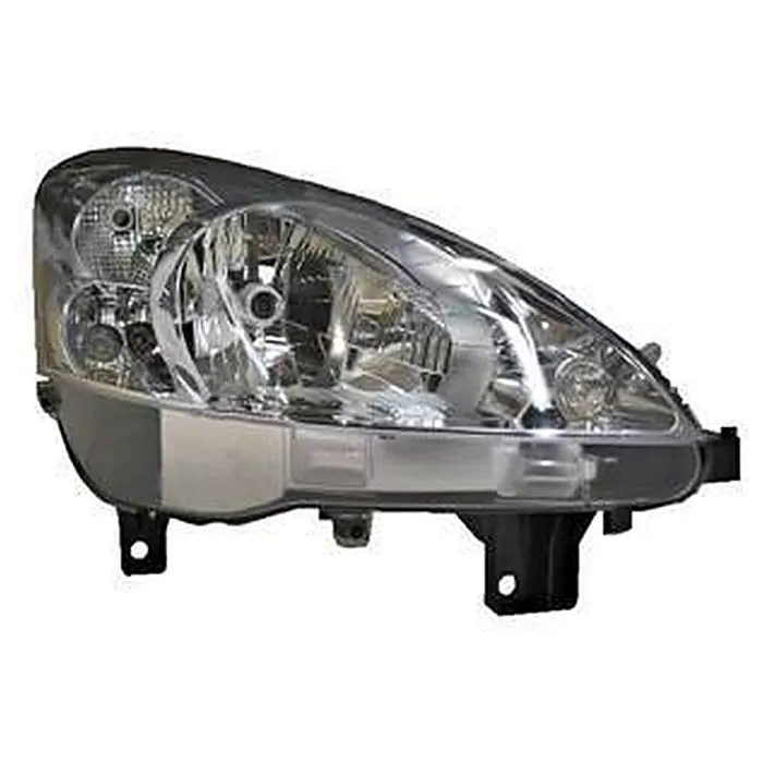 Peugeot Partner 2008-2012 Farol Direito Ajuste Elétrico + Motor Com Pisca H4