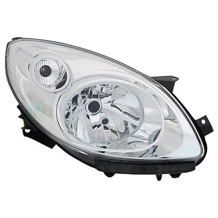 Renault Twingo 2007-2011 Farol Direito Ajuste Elétrico + Motor Com Pisca Cromado H4