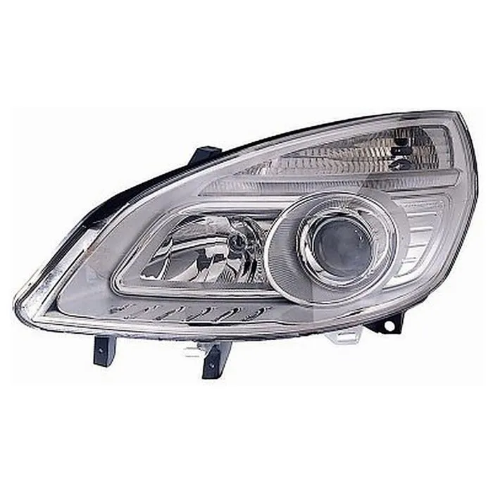 Renault Scenic 2006-2009 Farol Esquerdo + Motor Com Pisca H1+H7